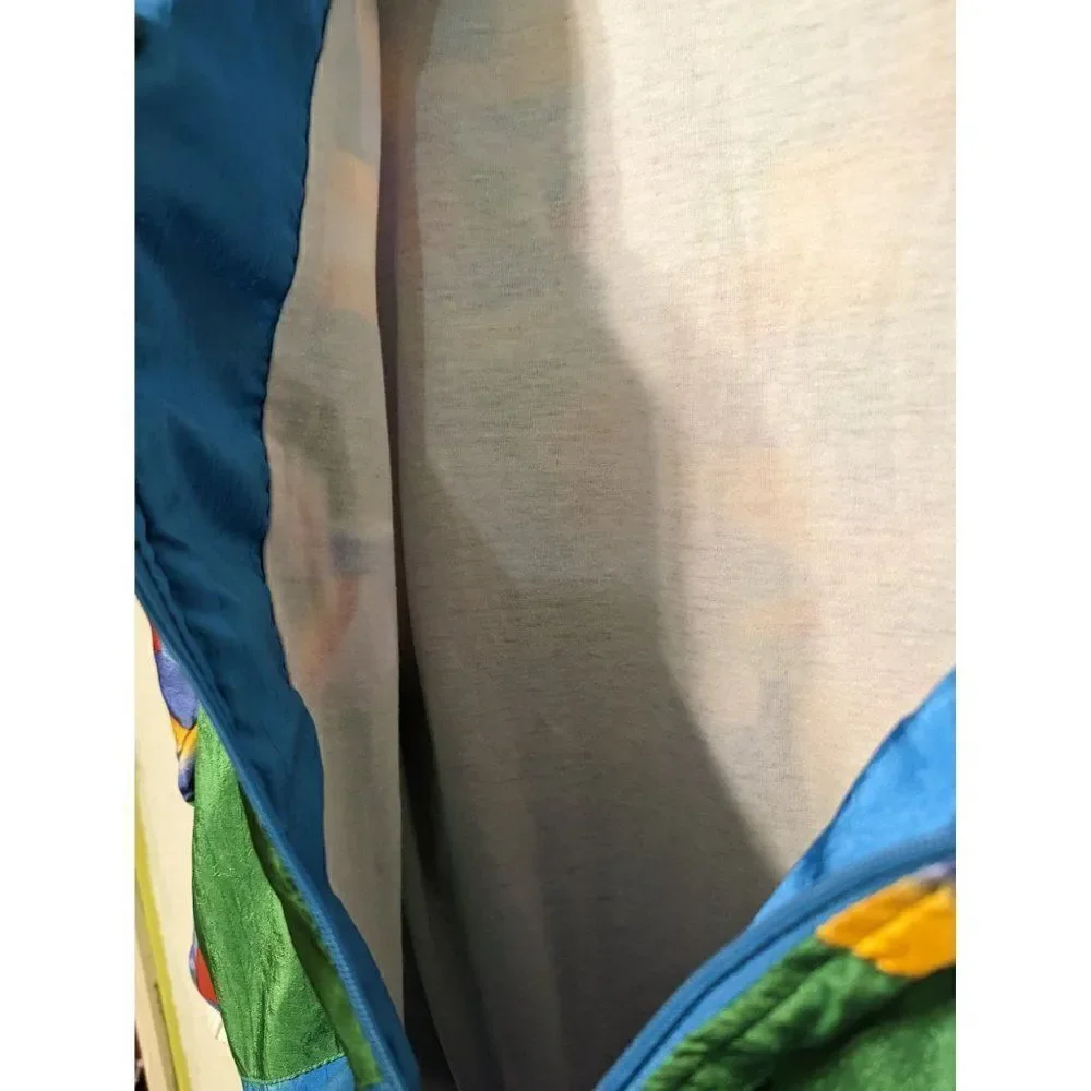 Colorful Geometric Women's Jacket - Picture 3 of 16